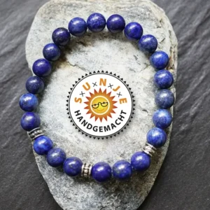 LAPISLAZULI – Edelsteinperlen Armband